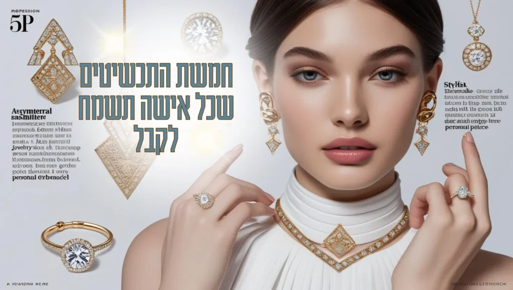 חמשת התכשיטים שכל אישה תשמח